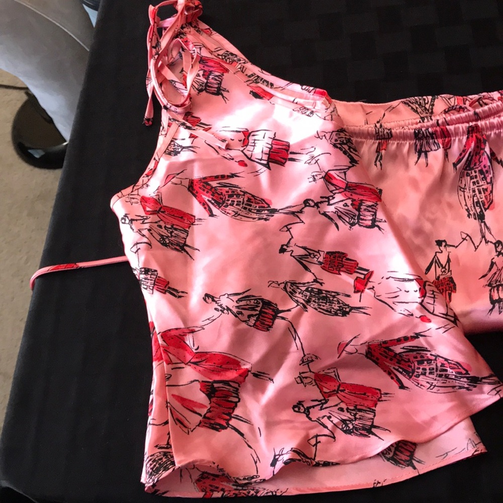 Print polyester P.J. Set - Picture 4 of 4